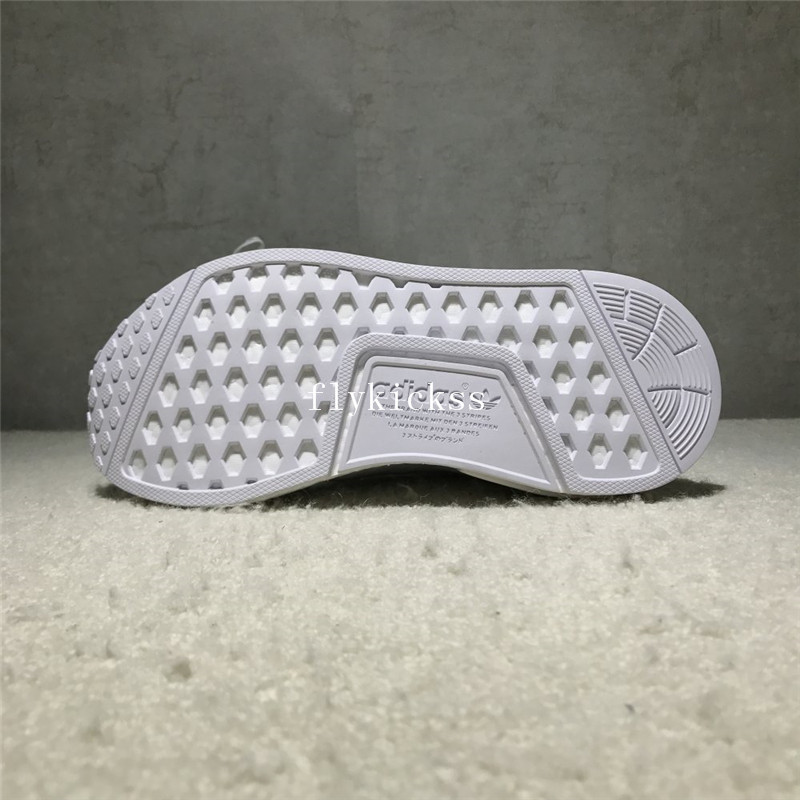 Real Boost Adidas NMD R1 PK Japan Triple White